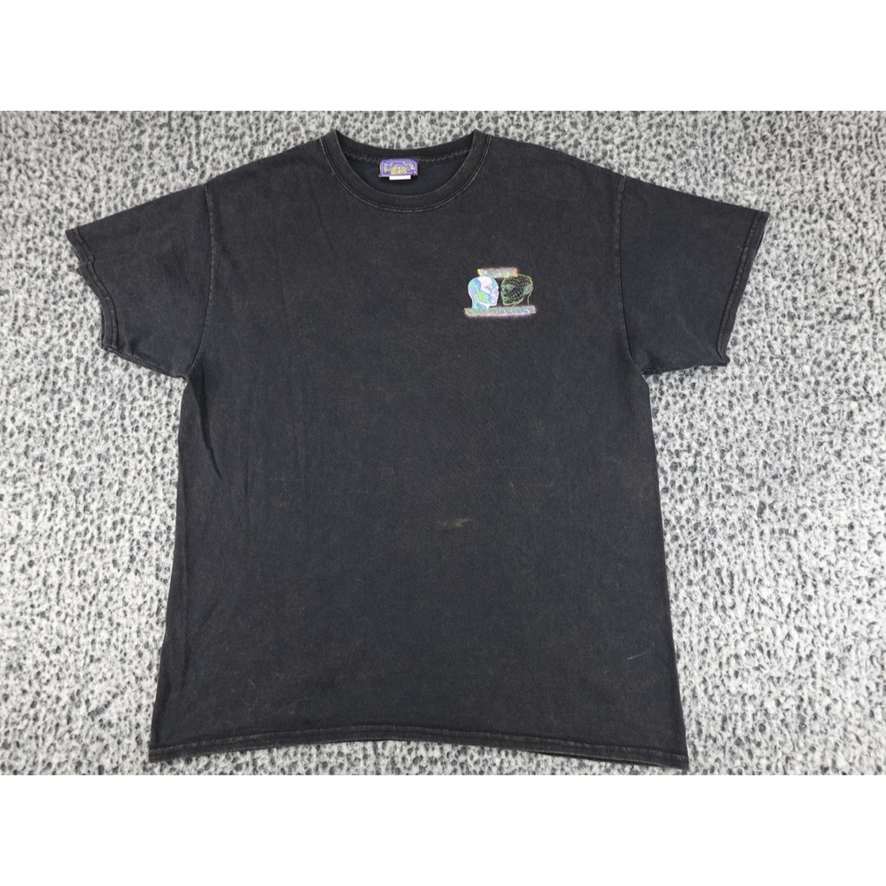 Coney Island Picnic T-Shirt Mens‎ M Black Lost Frequency Graphic Tee USA